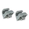 2 Stück Sonnenblenden-Cliphalter für Mercedes W201 W123 W124 W126 W140/W201, Sonnenschutz, feste Klemme, Auto-Sonnenblenden-Befestigungsclips-Set