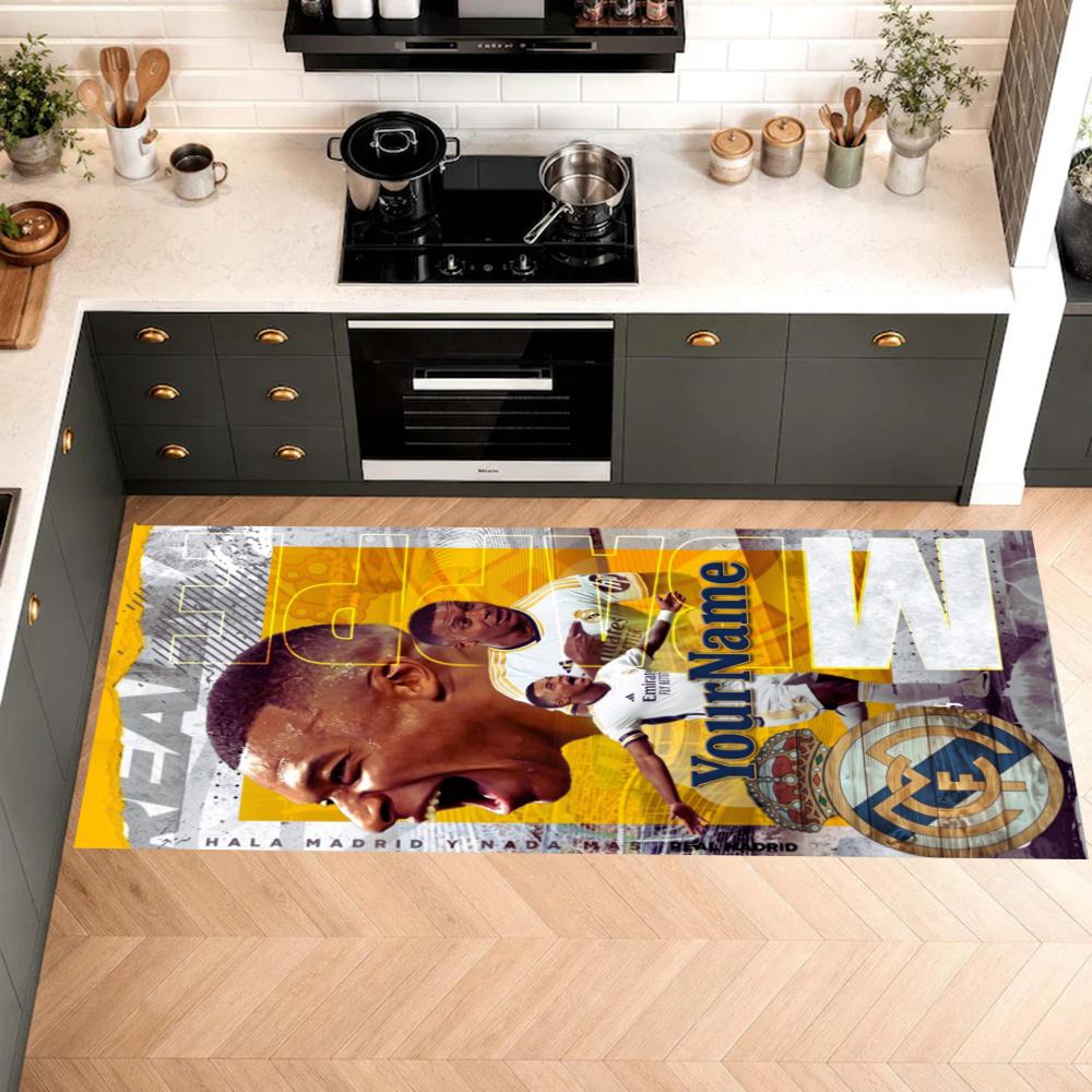 Mbappe Customize Your Name Kitchen Rug Runner Rug Laundry Mat Hallway Entryway The Best Gift Choice