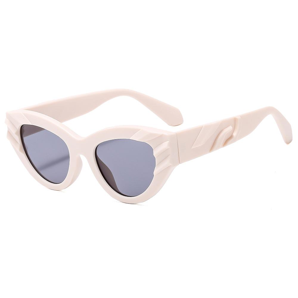 89156 Fashion Cat Eye Sunglass Shade Wholesaler Brand Designer Vintage Leopard Vintage Sunglasses Woman