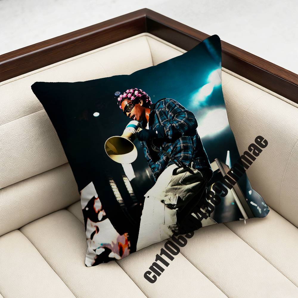 For A-A$Ap Rocky Dont Be Dumb A-Asap Throw Pillow Case Sham 45X45Cm 40X40Cm Square Car Pillowcase Pad Cushion Cover