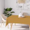 Stain-resistant Tablecloth Rectangle 140X200 Cm ALIX Gold, by Soleil d'Ocre
