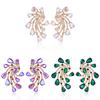 Geometric Alloy Earrings For Women With Symmetrical Design And Fall Fashion Trend