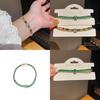 Geometric Square Zircon Bracelet For Women With Gold Finish Elegant Fashion Jewelry