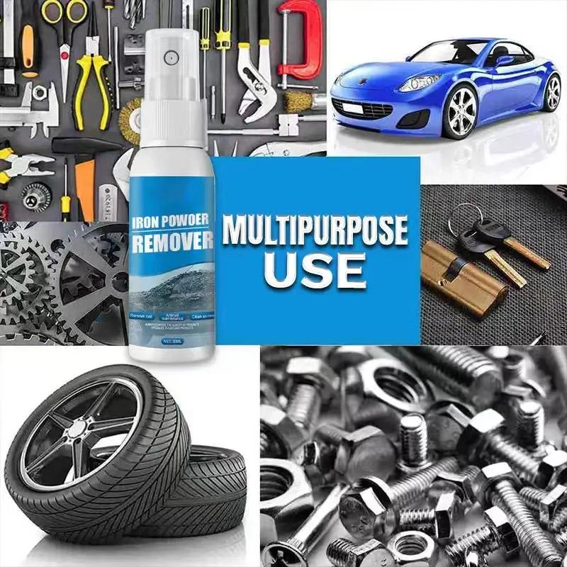 Derusting Spray Metal Cleaner Cleaning Rust Spray Iron Powder Car Remover Maintenance