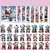Christmas Panda Holiday Countdown Calendar With Acrylic Elements For Christmas Party Gift