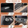For ZEEKR 8X List of Accessories for Interior Modification of Metal Air Conditioning Vent Cover and Dust Cover Under The Seat