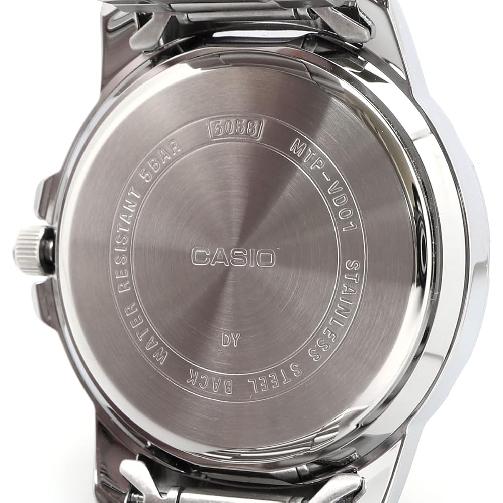 Casio Standard Analog Quartz Men's Watch MTP-VD01D-3E2V Metal Band Blue Green Overseas Model