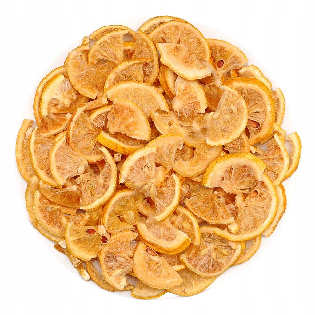 Suszona Limonka w plastrach - 100g Jadalne owoce