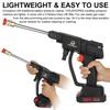 30Bar 88VF High Pressure Cordless Spray Guns Car Washer Cleaner Nozzle Form Machine 5M Hose +1/2pc 88V Battery 1000W AC 100-240V