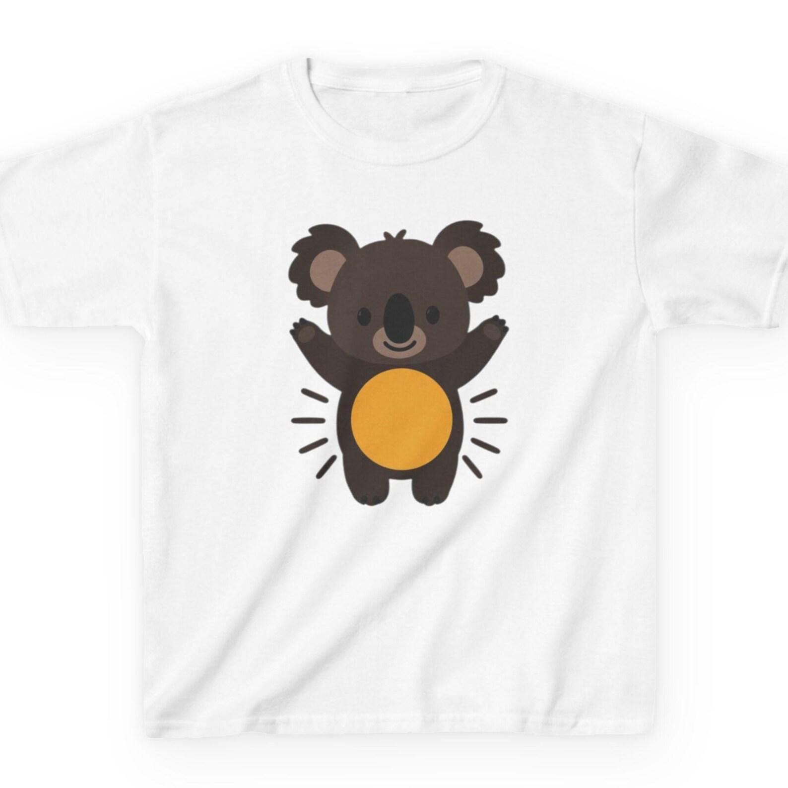 Shining Koala Kids T-Shirt | Celestial Australian Wildlife Youth Tee | Starry Night Koala Shirt | Fast & Free Shipping USA 160