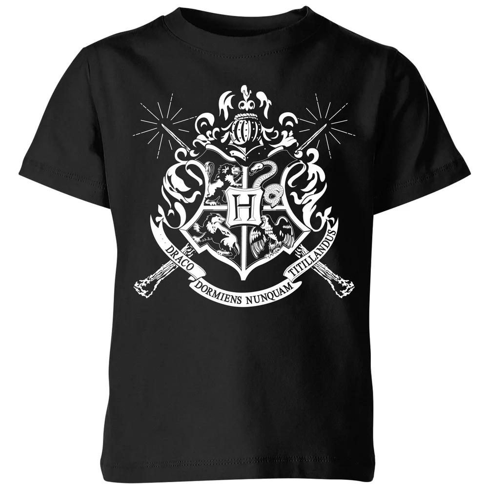 

Harry Potter Hogwarts House Crest Kids T-Shirt - Black - 3-4 Years 150