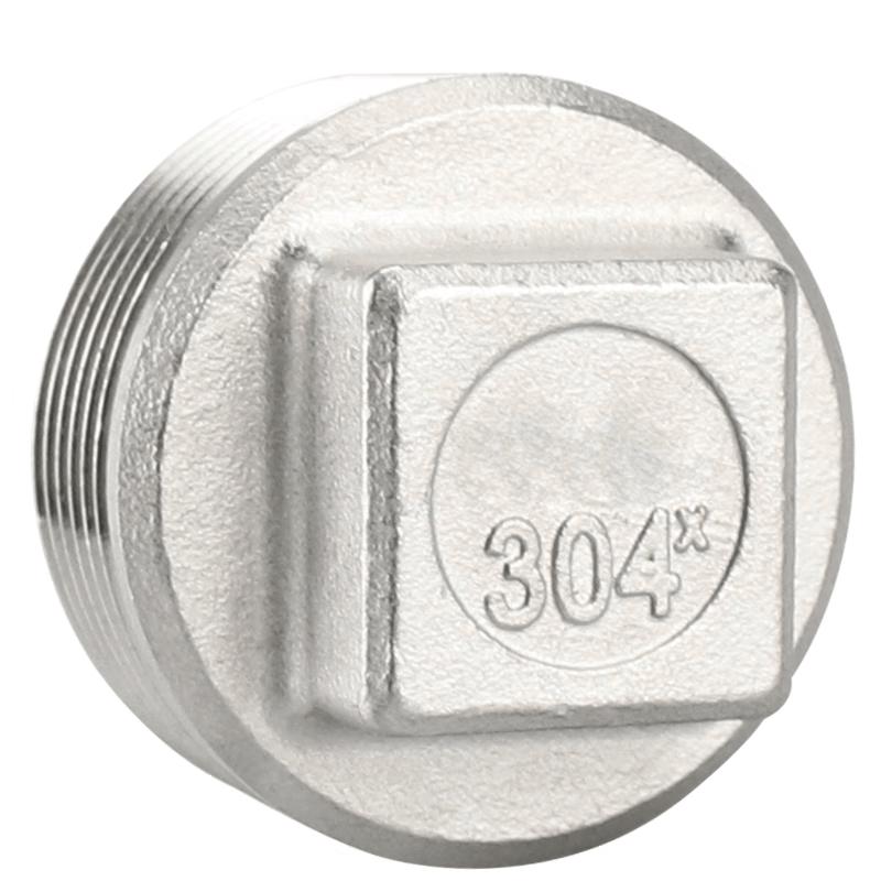Haistick 304 Stainless Steel External Thread Pipe Plug