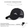 Unisex Mountain Range Embroidery Baseball Net Caps Adjustable Casual Hats Spring and Summer Outdoor Sunscreen Hat