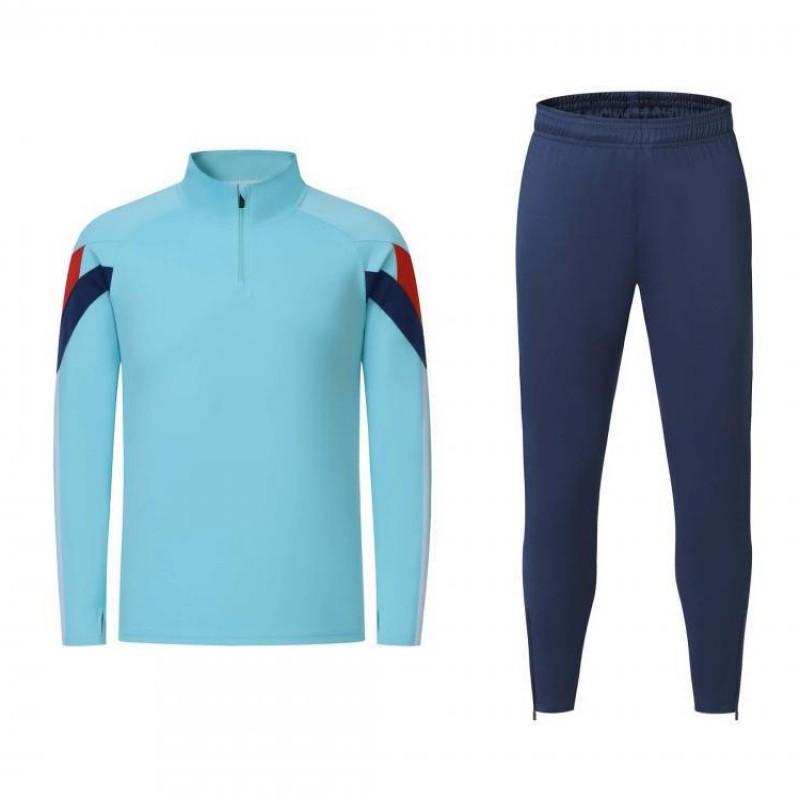 Men Women Quick-Dry Long Sleeve Sportswear Set Running Fitness Soccer Basketball Training Winter