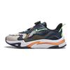 Li Ning Kids Comfortable Classic Shock Absorption Rebound Low Top Casual Shoes Kids Casual Shoes Oatmeal-Gray YKCU104-7