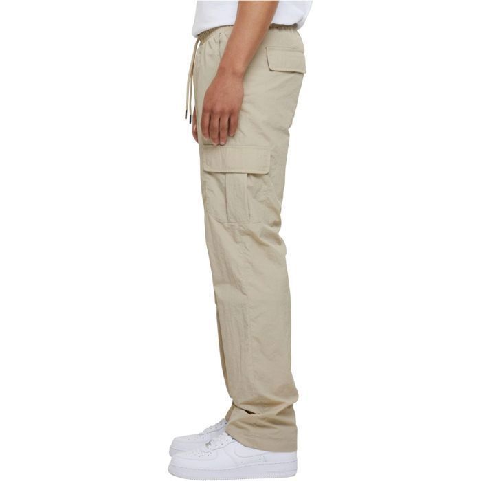 Pantalon cargo - Urban Classics - Jambe droite - Couleur crème - Taille standard - Homme