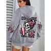 Women's Funny Simple Printed Hooded Sweatshirt Casual Comfortable Hoodies Sweatshirts Women’s
