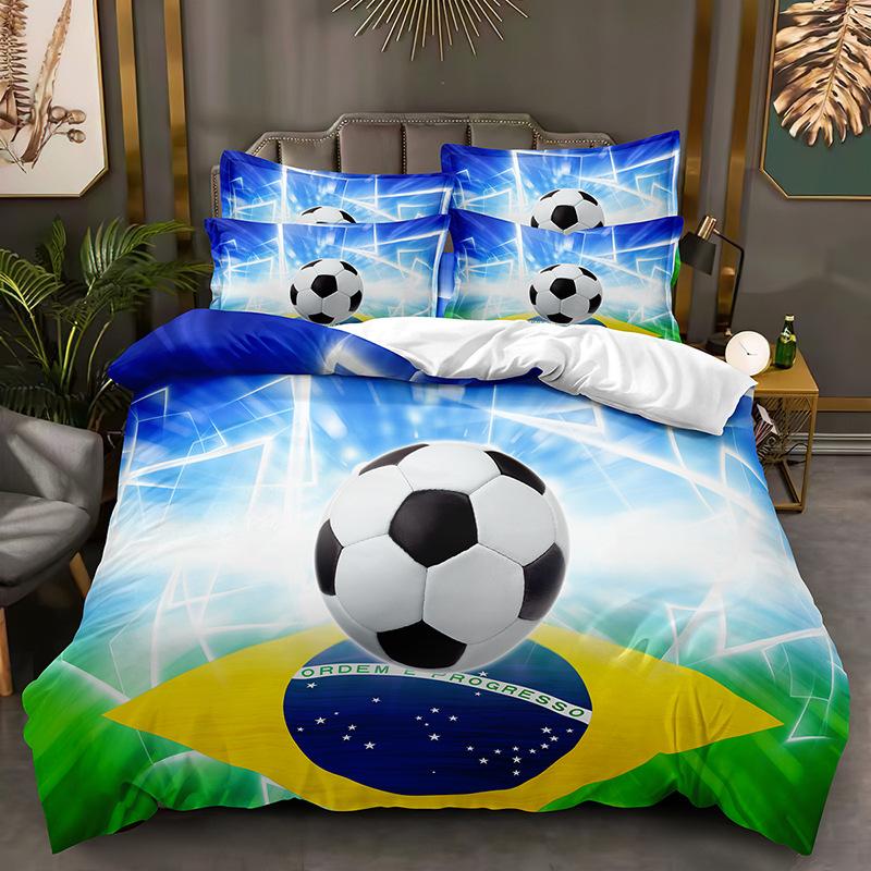 Fashion Technology Printing, 3D Digital Printing, Bedding, Duvet Covers, Pillowcases, Three-piece Sets