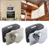 1Pcs  Cabinet Push Lock Campers Accessories Furniture Hardware Hanging Cabinet Button Locks RV Caravan Boat Drawer Latch Catches