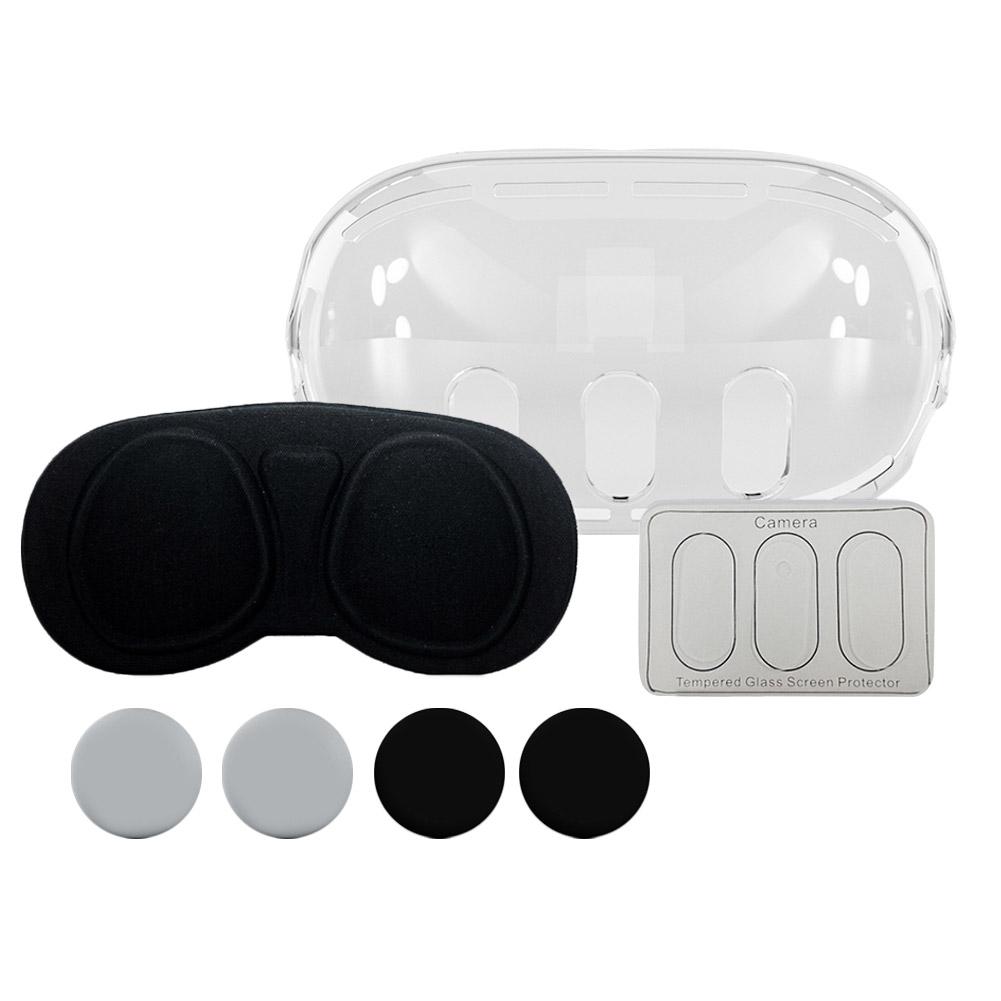 

1 комплект прозрачных чехлов для объективов для защитной пленки Meta, колпачки для объективов с защитой от царапин Y0F0 transprent-For meta quest3