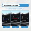 Back Sliding Window n US Flag Vinyl Decal, Auto Styling Compatible with Ford F150 F250 F350 2015  , Rear Middle Window n Flag Decal (Black Line)