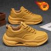 Winter velvet warm cold thickened cotton shoes student platform leisure sports dad shoes
