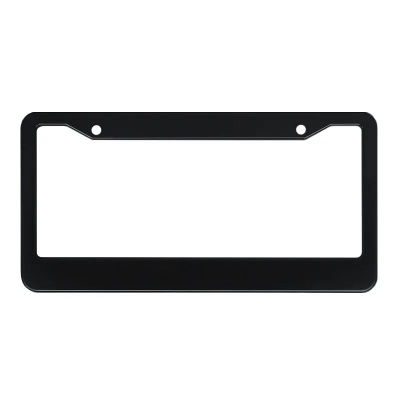 Us Standard License Plate Frame Multi-specification Thick Aluminum Alloy License Plate Frame Suitable for General Purpose Models License Plate Covers