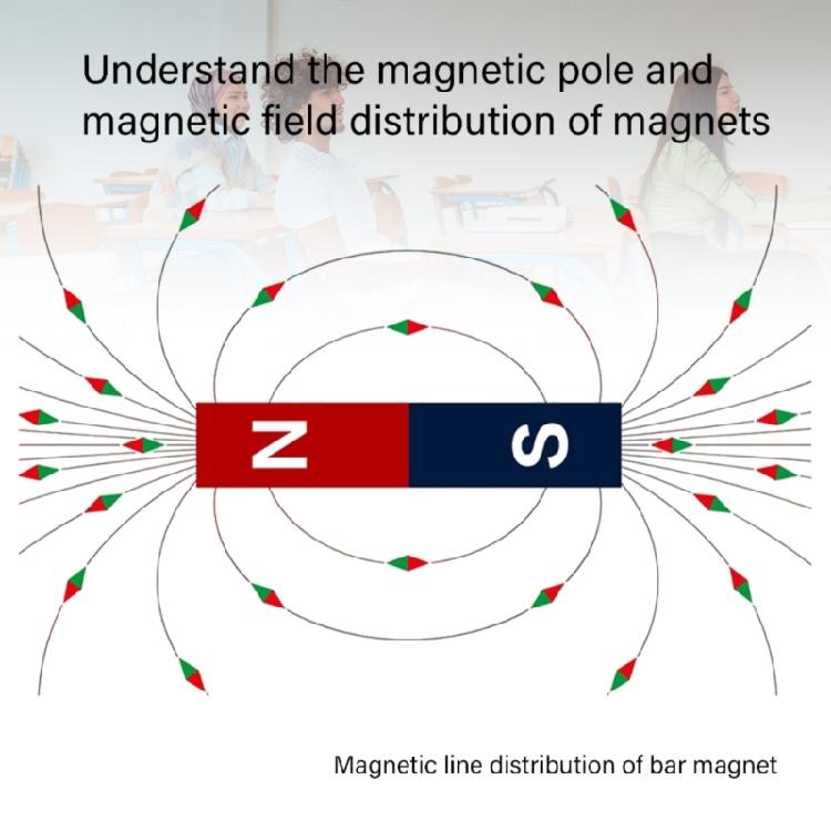 Physics Learning Equipment Magnetic Field Distribution Demonstration Board for Students Teacher Classroom Teaching Aids