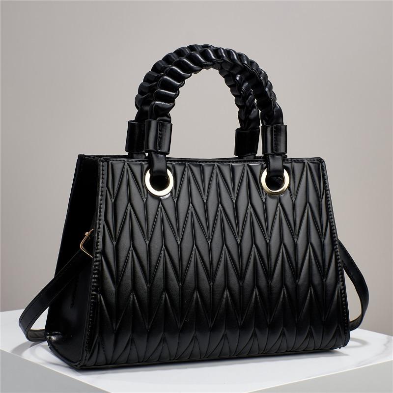 

Bag Atmospheric Mom Bag Large Capacity Shoulder Versatile Messenger Bag Tide Handbag High-end Fashion чёрный