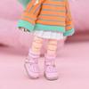 1 Pair T-Back Obitsu 11 Doll Shoes Flower 1/12 Bjd Casual Shoes Lovely 1/12 Bjd Doll Shoes  Children