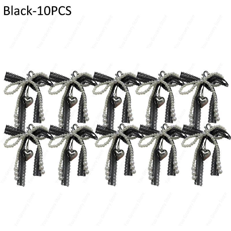 2025 New Korean Fashion Sweet Pearl Bow Keychain Phone Pendant Keyring Y2K Ins Aesthetic Holder for Girl Bag Pendant Accessories