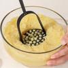 Stainless Steel Potato Masher, Multi-Function Kitchen Grinder Tool—Compact Avocado Press, Suitable for Vegetables, Meat, and Tomatoes
