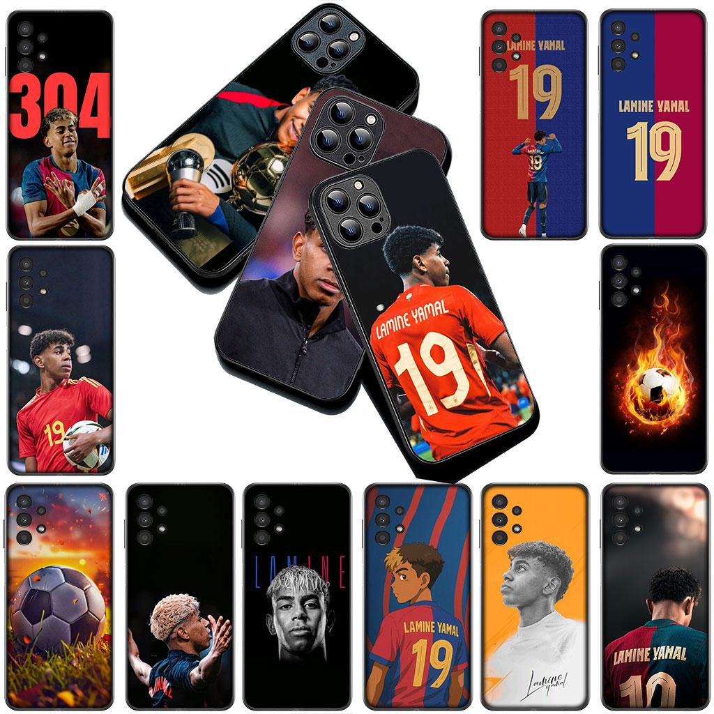 Handyhülle für Samsung Galaxy A35 A36 A55 A26 A05 A06 A14 A50 A51 A53 A54 A12 A13 A23 Hülle King Football Nr. 19 Fußball Nr. 19