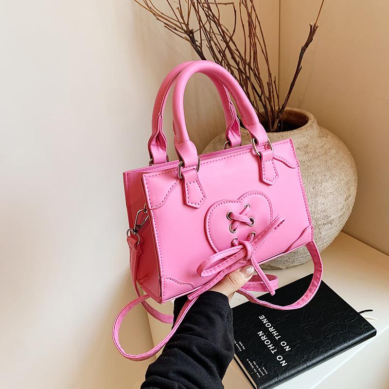 Einfache Umhängetasche mit einem Schultergurt Modische lässige Handtasche Tasche Neue Sommer Einfache lässige quadratische Tasche