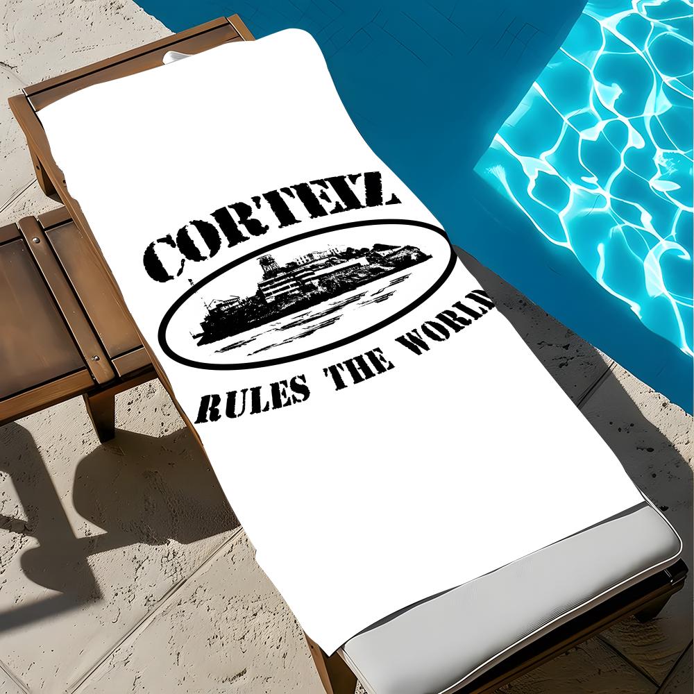 Marke C-Corteizs Handtuch Handtuch Weich Pool Geschenk Für Reise Fitnessstudio Dusche Kühl Camping Schnelltrocknend Sport Großes Strandtuch