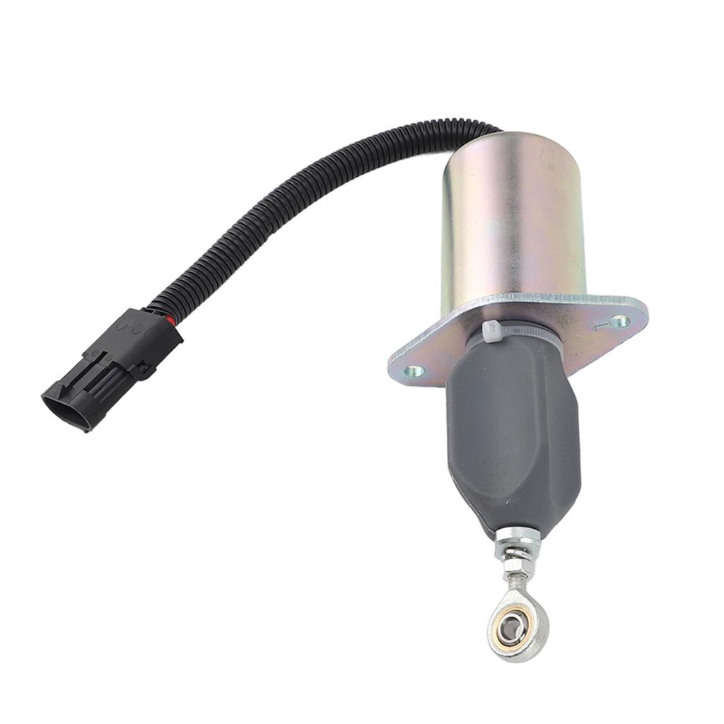 Flame Out Solenoid Valve Replacement Metal High Accuracy Sensitive Engine Stop Solenoid Valve 12V