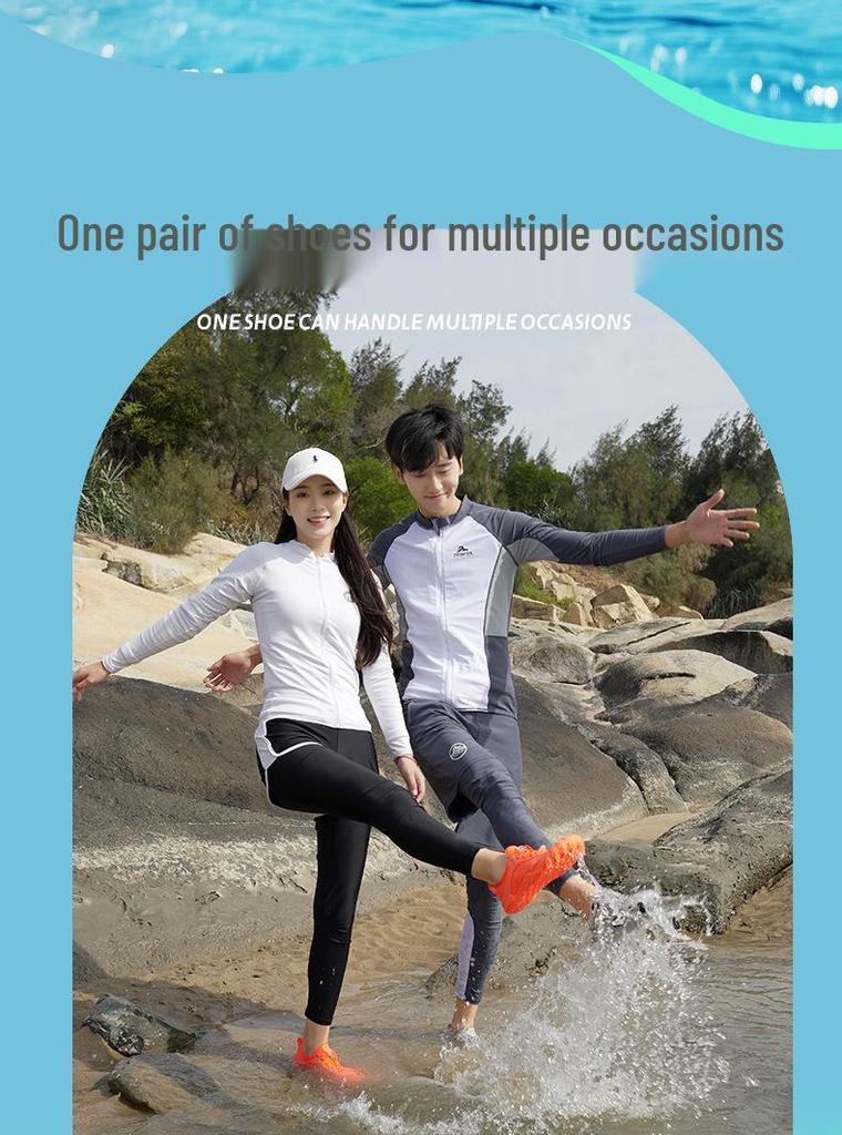 Quick-Dry Non-Slip Outdoor Water Shoes for Men and Women - Breathable for Beach, Swimming, Fishing, Indoor Fitness