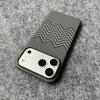 UltraThin Borderless PC Carbon Fiber Phone Case For iPhone 17 Air 16 15 14 13 12 Plus Pro Max Kevlar Texture Bumper Cover