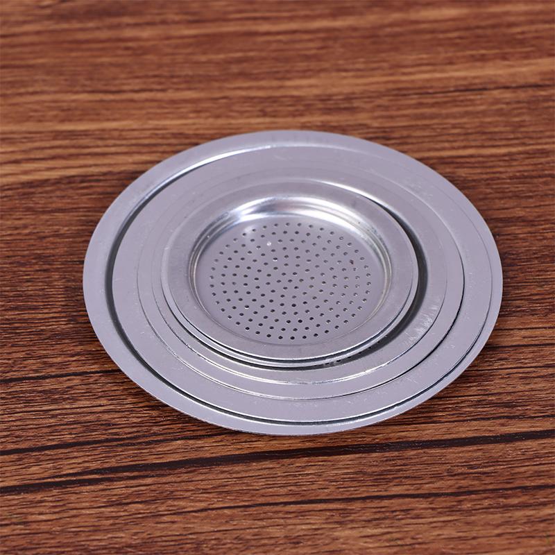 4Pcs/Set Moka Pot Replacement Kit - 3 Silicone Gaskets + Aluminum Filter, Fits 1/2/3/6/9/12 Cup Coffee Makers