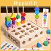Learning Wooden Children Blocks With Shape Matching For Toddlers Toys Gifts