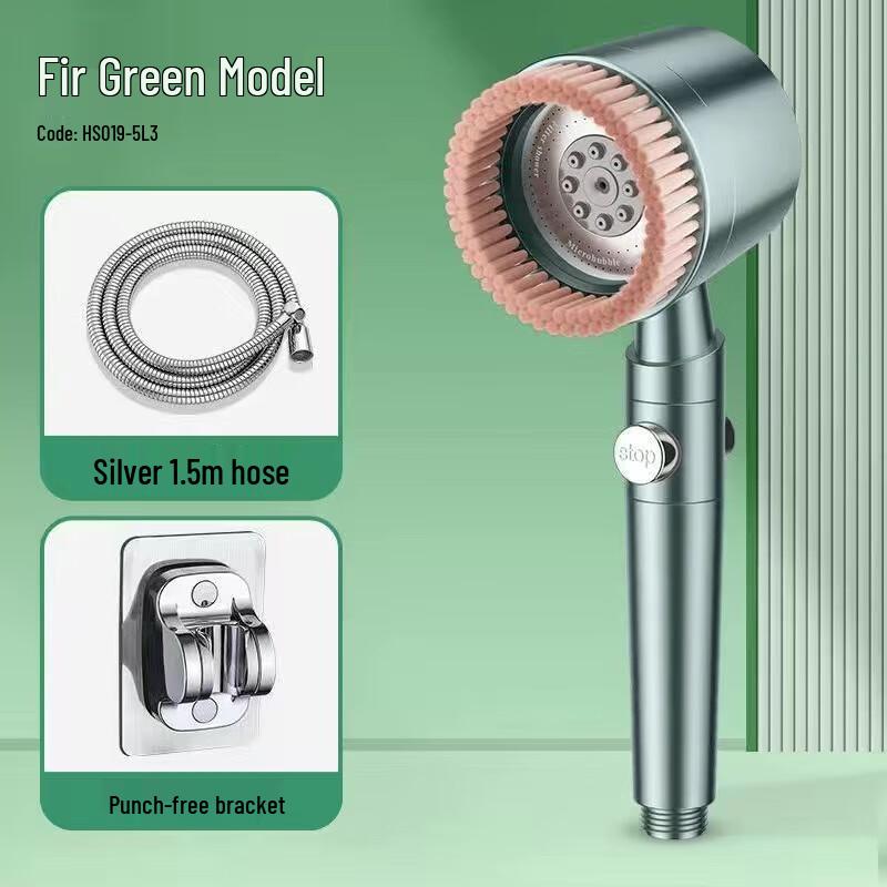 YIXI 5-Mode Pressurized Filter Shower Head