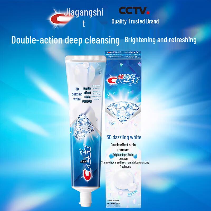 

Crest 3D White Dual Action Toothpaste