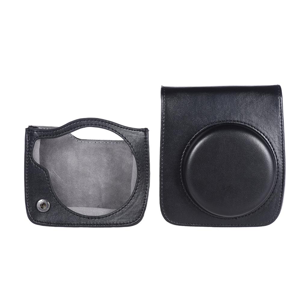 Vintage PU Protective Camera Case Bag Pouch Cover Protector W  Strap for Fujifilm Instax Mini 90 Instant Film Camera