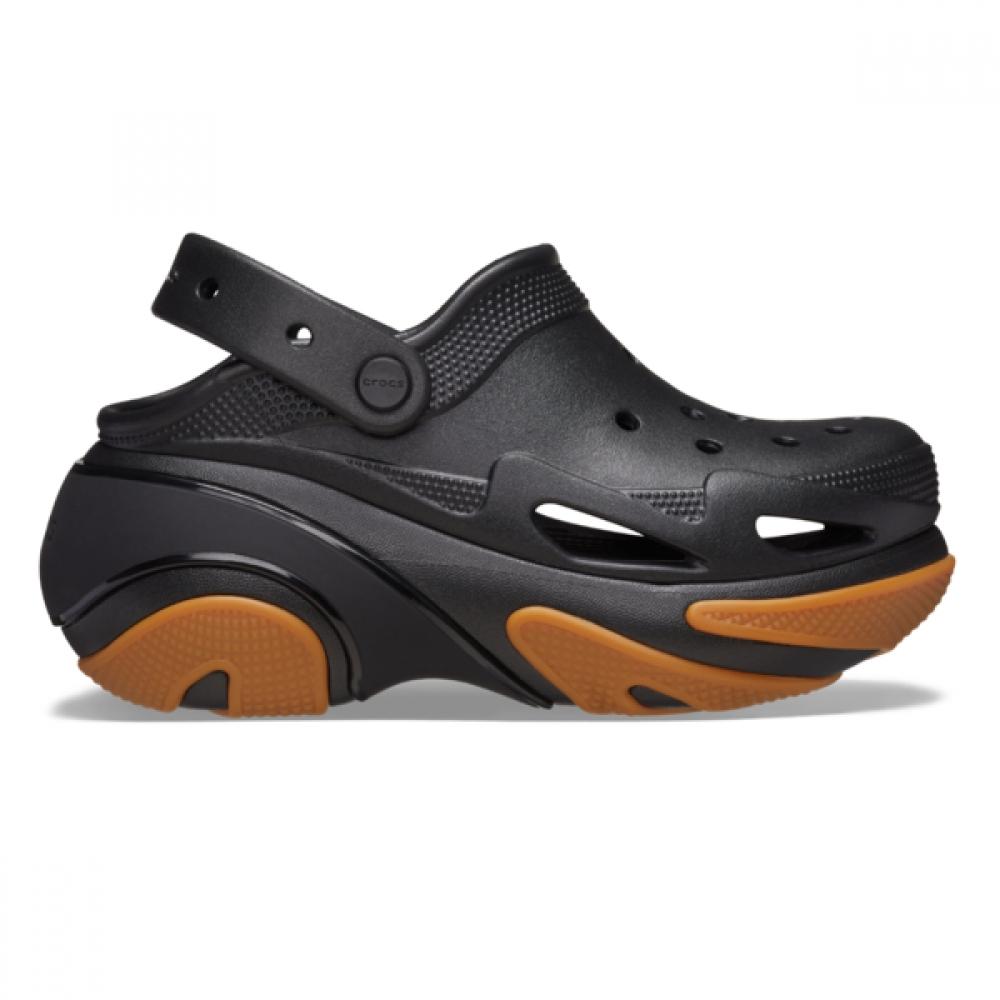 Crocs Unisex Bubble Crush Clog Slipper Black 210061 0ws