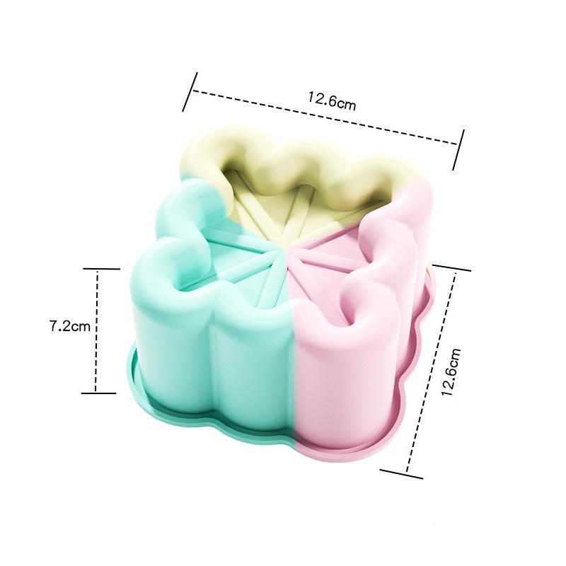 Silicone Dessert Mold Food Grade Non-Stick Baking Cup for Kitchen Wedding Party Cake Mold Easy Clean Dessert Making Tool
