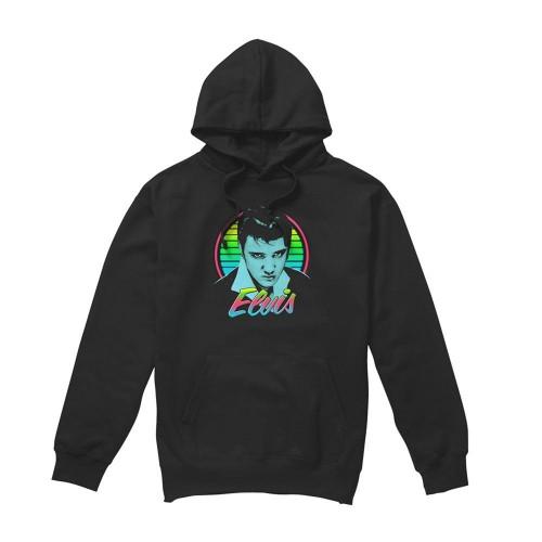 Elvis Presley Unisex Adult Neon King Hoodie