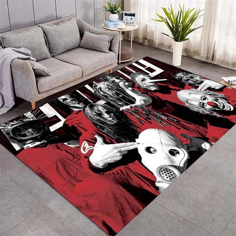 Slipknot Grupa Balts Skrāpējuma Logo Iespiesta