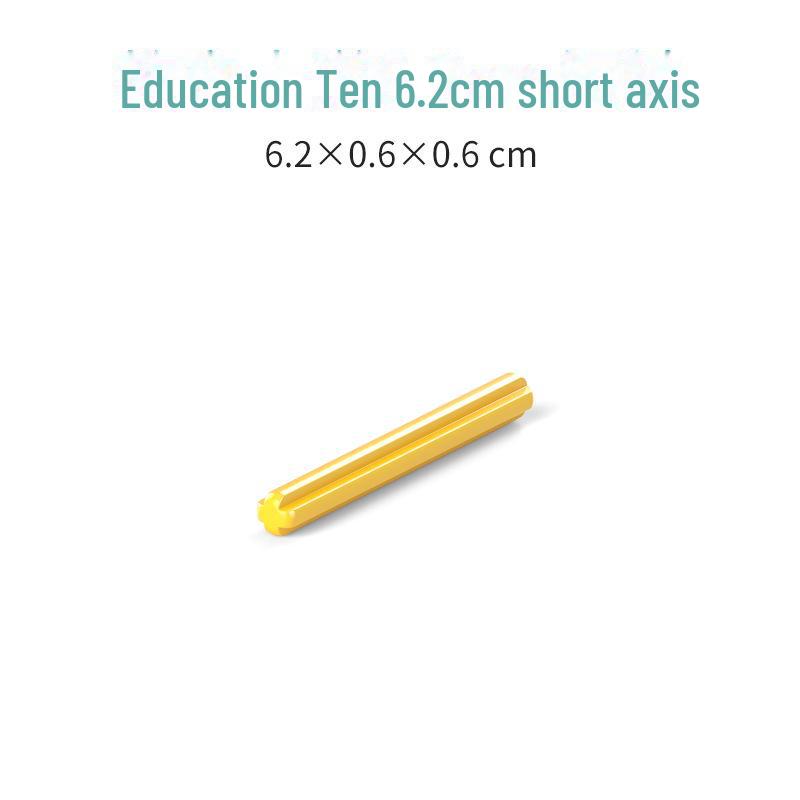 Kompatibilní stavební bloky s velkými částicemi: Příslušenství pro výuku mechanických převodů a robotů (9656 sypkých kusů)