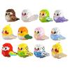 12PCS/Set Kawaii Bird Small Building Blocks Building Creative Educational Building Toys For Boys Girls Toy Suitable For Decorate