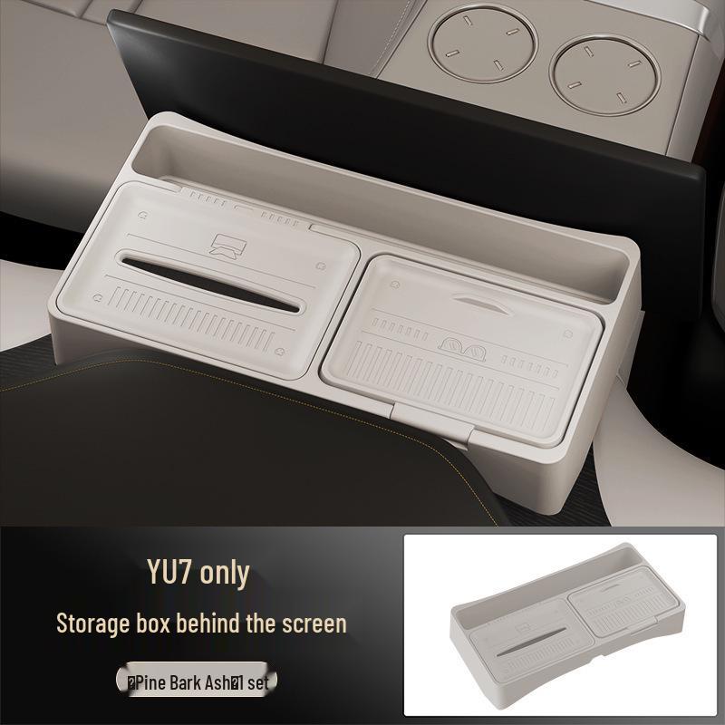 Compatible with YU7 Rear Storage Box, Console Tissue Box, Car Interior & Accessories.
